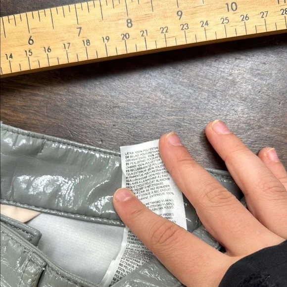 H&M Shiny Gray Pants - Picture 6 of 6